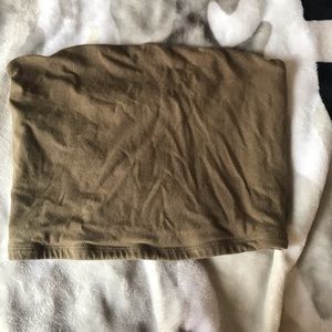 Garage green tube top